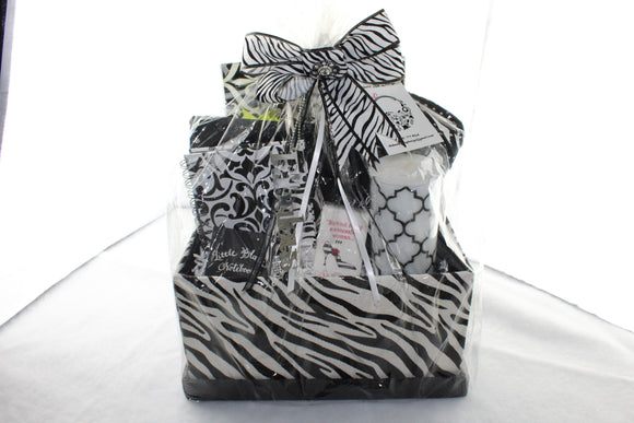 Black & White Basket