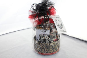 Mini Cheetah Design Basket